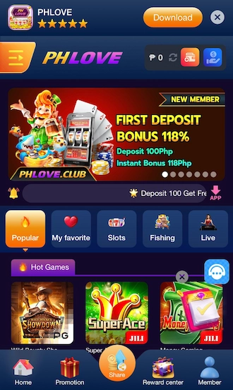 Step 1: At Casino Days 's homepage, please select Download at the top 